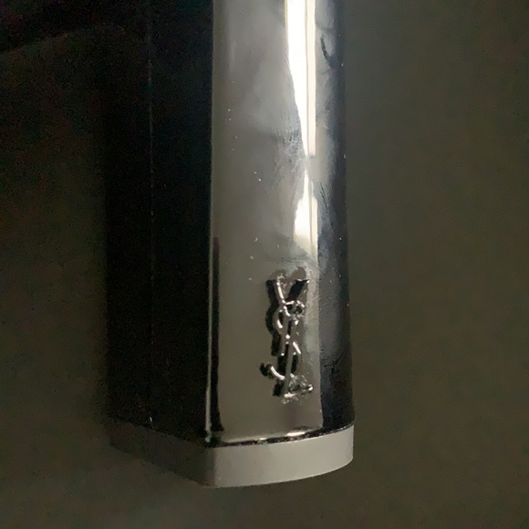 AUTHENTIC YSL BLACK PATENT 95mm LOULOU HEELS - Picture 7 of 10